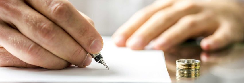 Scheidingspapieren tekenen Scheidingspapieren tekenen